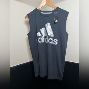 Adidas Black Muscle Tee